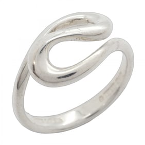 Tiffany Wave Ring, Silver 925, Size 10.5, Women's