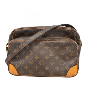 Louis Vuitton Monogram Nile Shoulder Bag M45244 Brown Women's