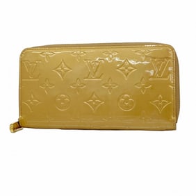 Louis Vuitton Vernis Zippy Wallet M61380 Moldore Women's Long
