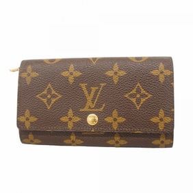 Louis Vuitton Monogram Porte Monezip Wallet/Coin Case M61735 Brown Women's P1404071