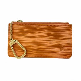 Louis Vuitton Epi Pochette Cle Wallet/Coin Case M63808 Zipangu Gold Women's P1403440