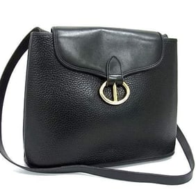 Christian Dior Shoulder Bag/Crossbody Bag - Black Leather for Women