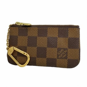Louis Vuitton Damier Pochette Cle Wallet/Coin Case N62658 Ebene Women's P1416608