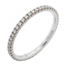 Cartier Etincel de Full Eternity Ring, 18K White Gold with Diamonds, #50, for Women