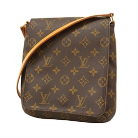 Louis Vuitton Monogram Musette Salsa Short Strap Shoulder Bag M51258 Brown Women's
