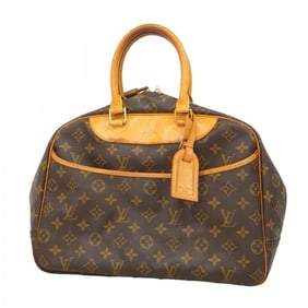 Louis Vuitton Monogram Deauville Handbag M47270 Brown Women's P1411780