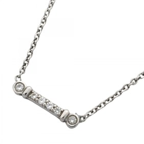 Tiffany Fleur-de-Lis necklace in platinum (Pt950) with diamonds for women