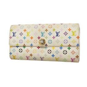Louis Vuitton Monogram Multicolore Portefeuille Sarah Long Wallet M93532 Bron Women's