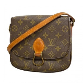 Louis Vuitton Monogram Saint-Cloud MM Shoulder Bag M51243 Brown Women's