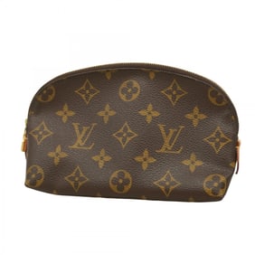 Louis Vuitton Monogram Pochette Tick PM M47515 Brown Women's Pouch
