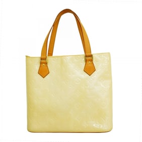 Louis Vuitton Vernis Houston Tote Bag M91342 Pearl Women's