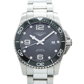 Longines HydroConquest L3.781.4 Men's Watch with Gray Dial