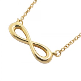 Tiffany Infinity Necklace in 18KYG Yellow Gold for Women