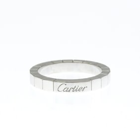 Cartier Lanieres White Gold (18K) Fashion No Stone Band Ring Silver