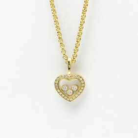 Chopard Happy Diamonds Necklace 79/4502 Yellow Gold (18K) Diamond Women,Men Fashion Pendant Necklace