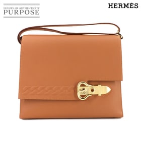 Hermes Hermès Boucle Sellier Shoulder Bag in Swift Gold with Hardware and U Stamp