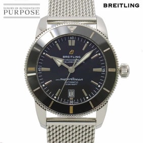 Breitling Superocean Heritage II AB2020 Men's Watch with Date Display, Black, Automatic Movement