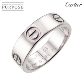 Cartier Love #53 Ring in 18K White Gold (750)