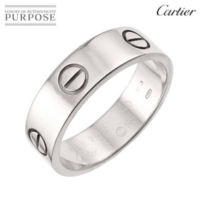Cartier Love #60 Ring in 18K White Gold (750)