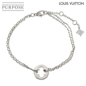 Louis Vuitton Empreinte Chain Bracelet, 16.5cm, 18K White Gold, 750.