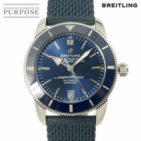 Breitling Superocean Heritage II 42mm AB2010 Men's Watch with Date, Blue, Automatic