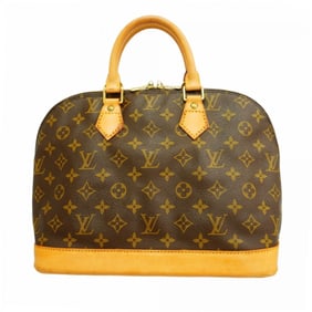 Louis Vuitton Monogram Alma Handbag M51130 Brown Women's