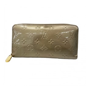 Louis Vuitton Vernis Zippy Wallet M68642 Champagne Metallized Women's P1405732