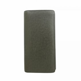 Louis Vuitton Taiga Portefeuille Brazza Long Wallet M30501 Ardoise Men's P1390763