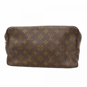 Louis Vuitton Monogram True Toilet Wallet 28 M47522 Brown Women's P1387512