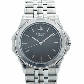 Seiko Credor 8J81-6A20 Gray Dial Men's Watch