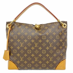 Louis Vuitton Monogram Sully PM Shoulder Bag M40586 Brown Women's