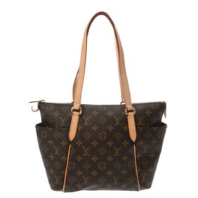 LOUIS VUITTON Monogram Totally MM (Old Model) Brown M56689 Women's Canvas Tote Bag