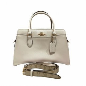 Coach Signature Canvas Detail Darcy Carryall CH290 Bag, Handbag, Shoulder Bag for Women