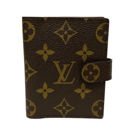 Louis Vuitton Monogram Agenda Mini R20007 Planner Cover, Business Card Case, for Men and Women