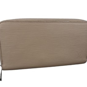 LOUIS VUITTON Louis Vuitton Epi Zippy Wallet M60719 Dune Leather Women's Round