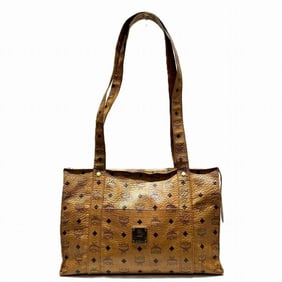 MCM Visetos Glam Bag Tote for Men and Women