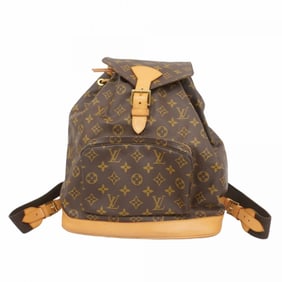 Louis Vuitton Monogram Montsouris GM Backpack M51135 Brown Women's