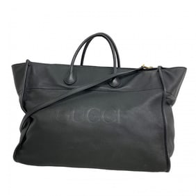 Gucci Handbag 674837 Leather Black 2-Way Bag for Men and Women P1406782