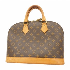 Louis Vuitton Monogram Alma Handbag M51130 Brown Women's