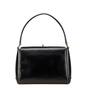 Gucci Old One-Handle Bag Handbag 000 26 0025 Black Leather Women's GUCCI