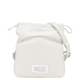 Maison Margiela Martin Margiela 5AC Camera Bag Shoulder in Ivory and White Leather for Women