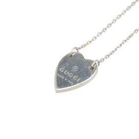 Gucci Heart Pendant Necklace in SV925 Silver for Women