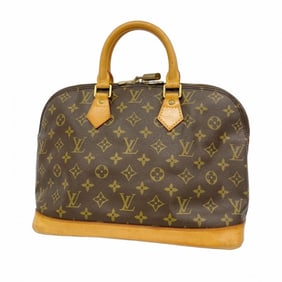 Louis Vuitton Monogram Alma Handbag M51130 Brown Women's
