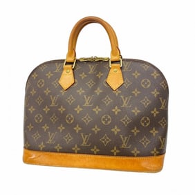 Louis Vuitton Monogram Alma Handbag M51130 Brown Women's