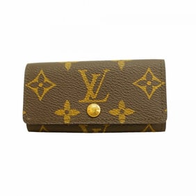 Louis Vuitton Monogram Multicle 4 Key Case M69517 Brown Men's and Women's
