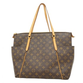 Louis Vuitton Monogram Totally MM Tote Bag M56689 Brown Women's