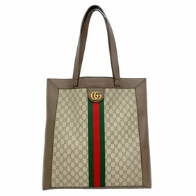 Gucci Ophidia Tote Bag 519335 Brown Women's