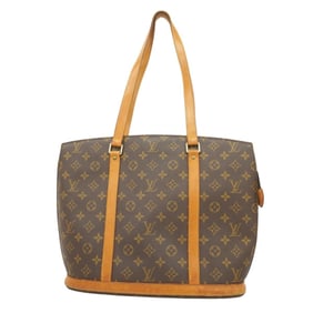 Louis Vuitton Monogram Babylon Tote Bag M51102 Brown Women's