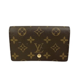 Louis Vuitton Monogram Porte-Monnaie-Bié Tresor M61730 Bifold Wallet for Men and Women