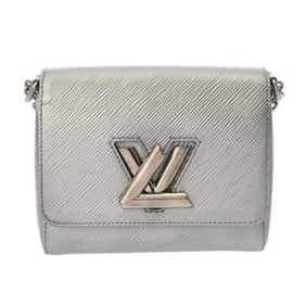LOUIS VUITTON Epi Twist PM Argent Silver Hardware Women's Leather Shoulder Bag M50323